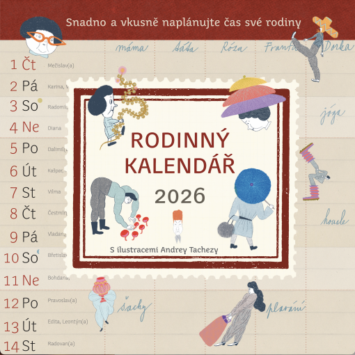 Rodinný kalendář 2026